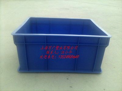 【上海塑料用品廠直銷物流箱、物流周轉箱、通用周轉箱390系列】價格,廠家,圖片,塑料箱,上海萬廣塑業(yè)-